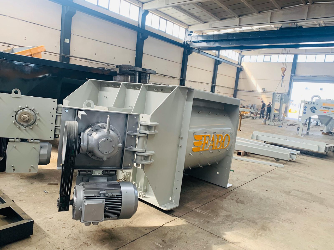 New Concrete mixer FABO twin shaft mixer: picture 8 New Concrete mixer FABO twin shaft mixer: picture 8