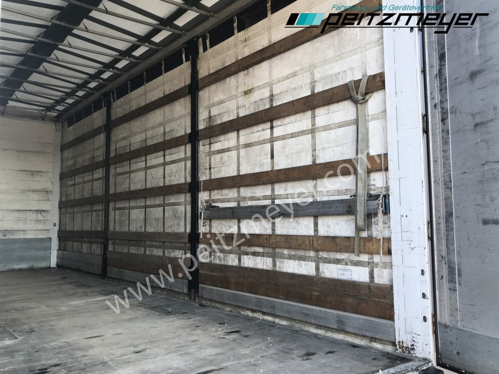 Curtainsider trailer KRUKENMEIER Tridemanhänger TLP 25 zwillingsbereift, Liftachse: picture 12