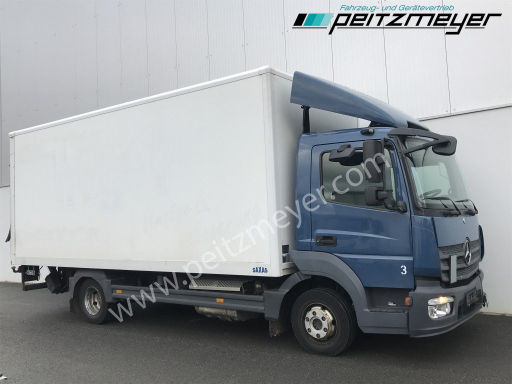 MERCEDES-BENZ Atego 818 L Koffer + LBW Euro 6, Klima, AHK, - Box truck: picture 2 MERCEDES-BENZ Atego 818 L Koffer + LBW Euro 6, Klima, AHK, - Box truck: picture 2