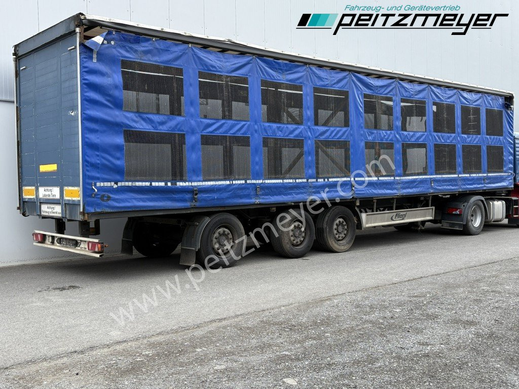 FLIEGL 3-Achs-Auflieger Lenkachse, Hubdach, RSAB - Other machinery: picture 1 FLIEGL 3-Achs-Auflieger Lenkachse, Hubdach, RSAB - Other machinery: picture 1