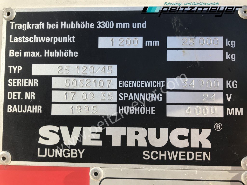 Diesel forklift Svetruck Gabelstapler 25120-45 drehbarer Fahrersitz: picture 14