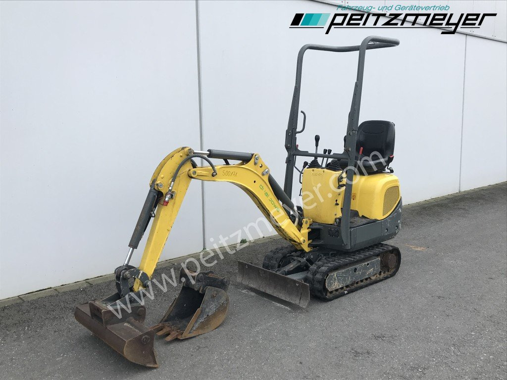 Wacker - Neuson Minibagger 803 verstellb. Fahrwerk - Mini excavator: picture 1 Wacker - Neuson Minibagger 803 verstellb. Fahrwerk - Mini excavator: picture 1