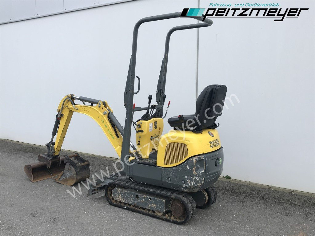Wacker - Neuson Minibagger 803 verstellb. Fahrwerk - Mini excavator: picture 4 Wacker - Neuson Minibagger 803 verstellb. Fahrwerk - Mini excavator: picture 4