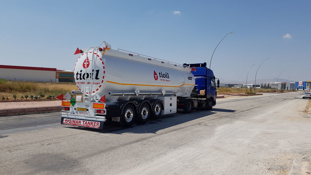 New Tank semi-trailer for transportation of fuel SINAN TANKER-TREYLER Aluminium, fuel tanker- Бензовоз Алюминьевый: picture 8