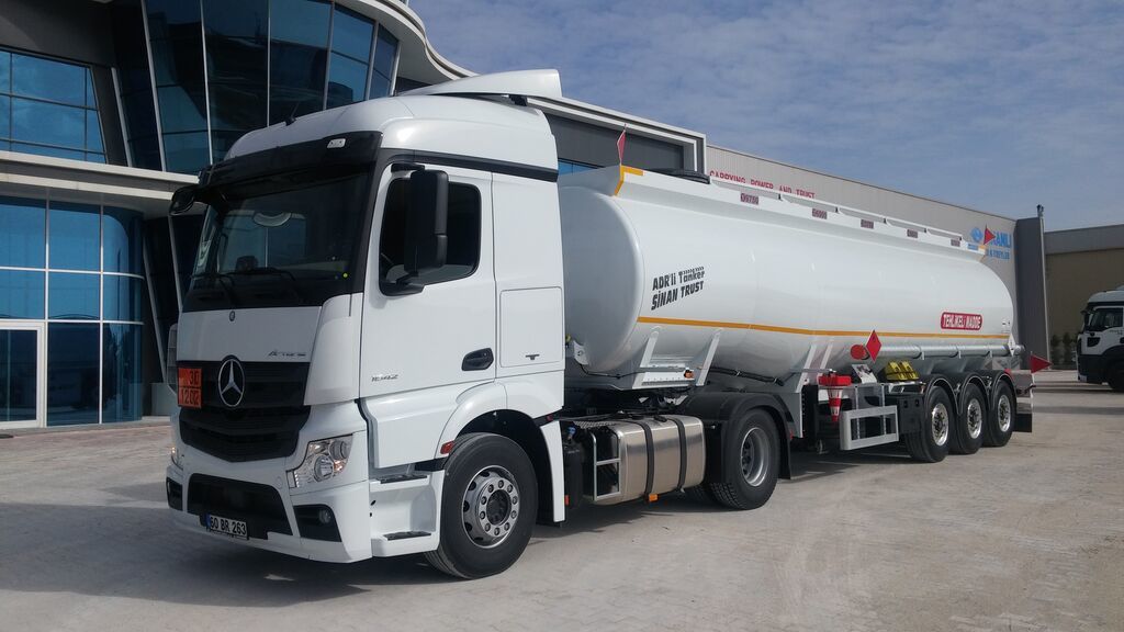 New Tank semi-trailer for transportation of fuel SINAN TANKER-TREYLER Aluminium, fuel tanker- Бензовоз Алюминьевый: picture 18