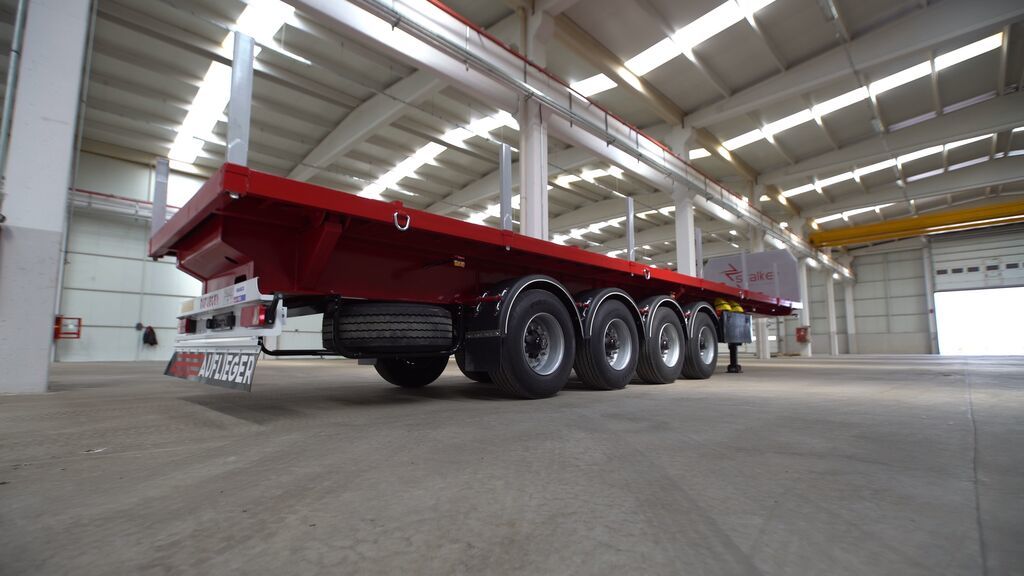 New Dropside/ Flatbed semi-trailer for transportation of timber SINAN TANKER-TREYLER FlatBed - Special Platform: picture 10