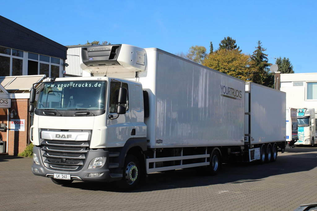 Daf CF 480 CS 950 Strom Schlafkabine Durchlade ZUG! - Refrigerator truck: picture 1 Daf CF 480 CS 950 Strom Schlafkabine Durchlade ZUG! - Refrigerator truck: picture 1