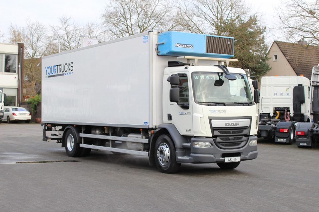 Refrigerator truck Daf LF  280 E6 Frigoblock LBW Rolltor Strom Klima: picture 9