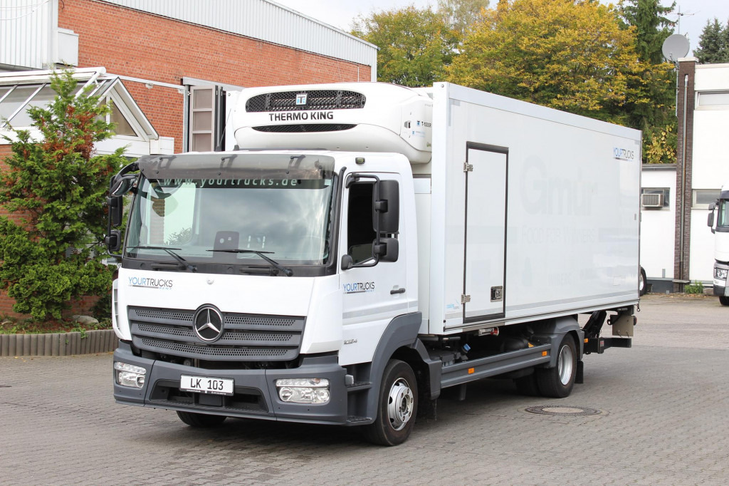 Mercedes-Benz Atego  1024 E6 TK T-1000R Strom Tür+LBW Nur 85Tkm - Refrigerator truck: picture 1 Mercedes-Benz Atego  1024 E6 TK T-1000R Strom Tür+LBW Nur 85Tkm - Refrigerator truck: picture 1