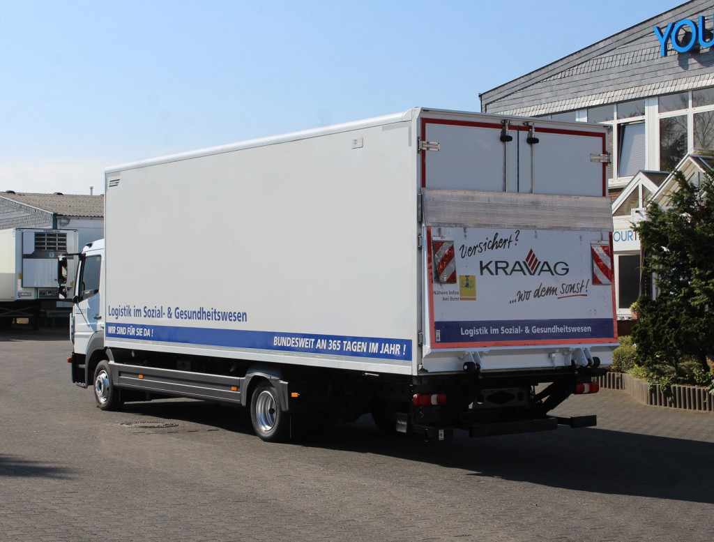 Refrigerator truck Mercedes-Benz Atego 1221 E6  TK T-800 R  Strom   Türen+LBW: picture 12