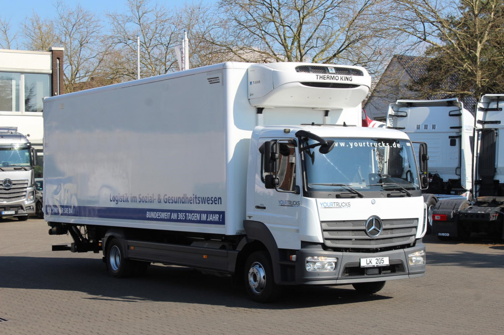 Refrigerator truck Mercedes-Benz Atego 1221 E6  TK T-800 R  Strom   Türen+LBW: picture 9