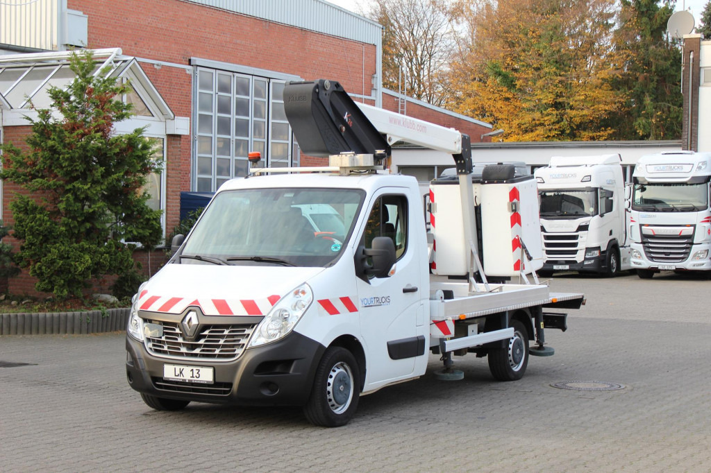 Renault Master Bühne KLUBB 11m 2 Personen Korb 200kg - Truck mounted aerial platform: picture 1 Renault Master Bühne KLUBB 11m 2 Personen Korb 200kg - Truck mounted aerial platform: picture 1