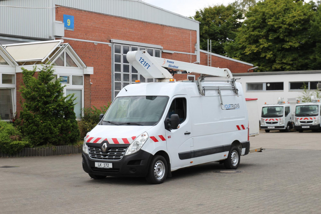 Renault Master France-Elevateur 121 FT 12m Klima AHK - Truck mounted aerial platform: picture 1 Renault Master France-Elevateur 121 FT 12m Klima AHK - Truck mounted aerial platform: picture 1