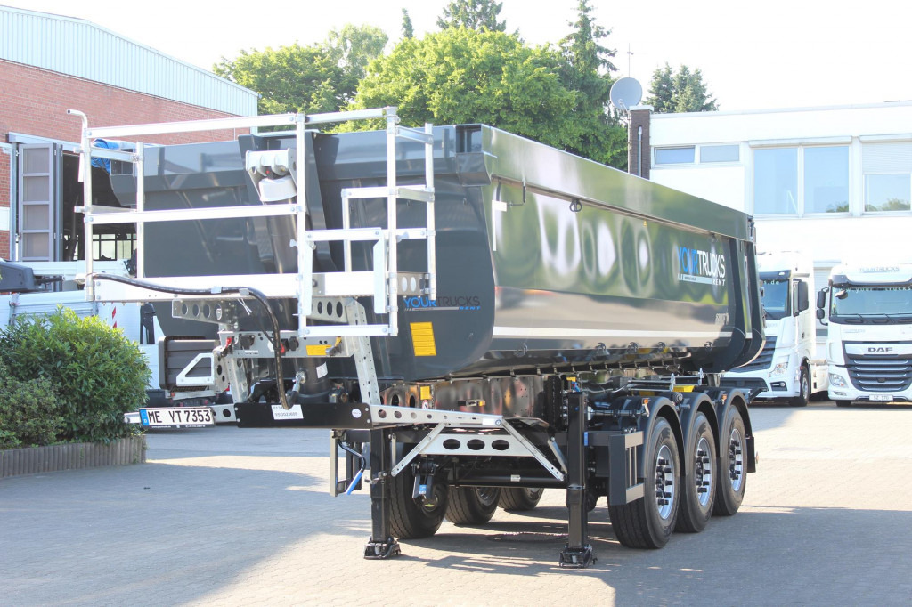 SCHMITZ Kipper Mulde 26.4m³ 6000kg Leergew. Miete-Rent - Tipper semi-trailer: picture 1 SCHMITZ Kipper Mulde 26.4m³ 6000kg Leergew. Miete-Rent - Tipper semi-trailer: picture 1