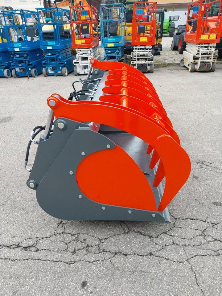 Greifschaufel 2,2m Euro Frontlader Schäffer Hoflader Schaufel - Loader bucket: picture 5 Greifschaufel 2,2m Euro Frontlader Schäffer Hoflader Schaufel - Loader bucket: picture 5