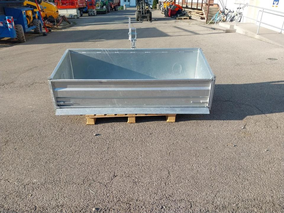 Kippmulde 2m Heckmulde Transportbox verzinkt Heckcontainer - Loader bucket: picture 2 Kippmulde 2m Heckmulde Transportbox verzinkt Heckcontainer - Loader bucket: picture 2