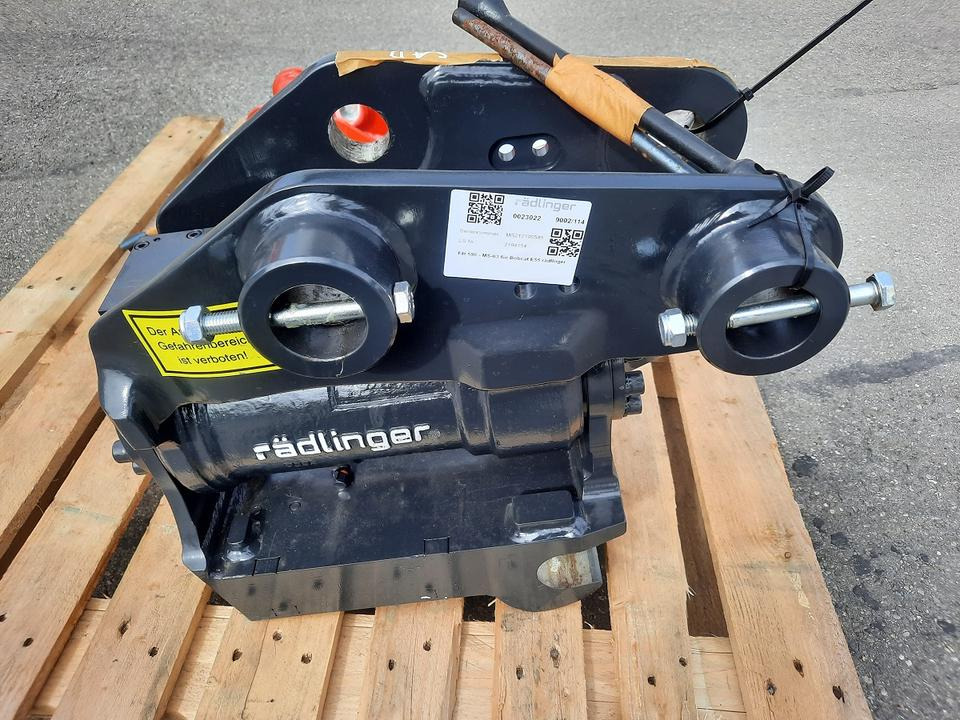 Rädlinger Tilt 3,5 - 6to Powertilt Minibagger Schwenkmotor Bobcat - Tiltrotator for Mini excavator: picture 1 Rädlinger Tilt 3,5 - 6to Powertilt Minibagger Schwenkmotor Bobcat - Tiltrotator for Mini excavator: picture 1