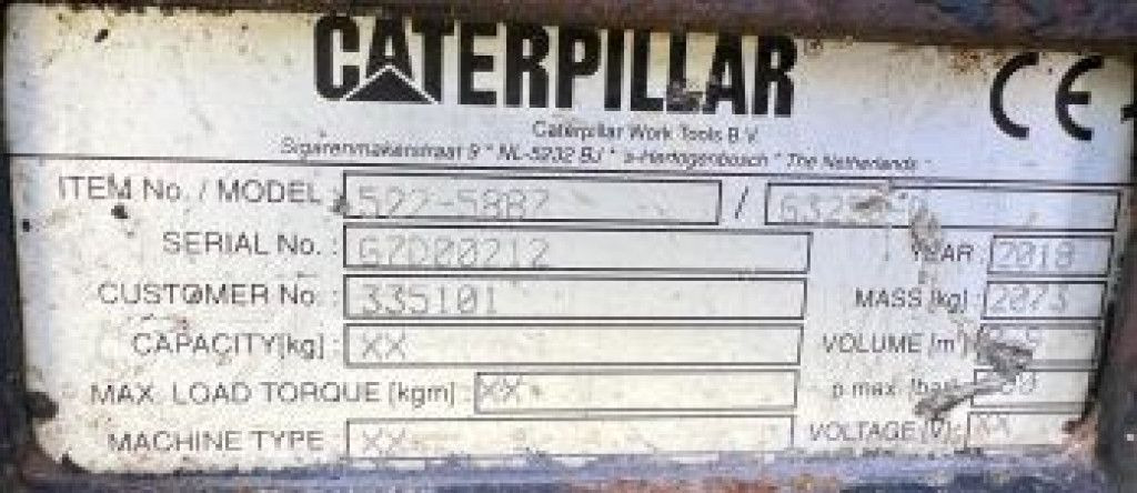 CAT Sortiergreifer 325 B/D Anbaugeräte/Baumaschinen - Grapple for Construction machinery: picture 2 CAT Sortiergreifer 325 B/D Anbaugeräte/Baumaschinen - Grapple for Construction machinery: picture 2