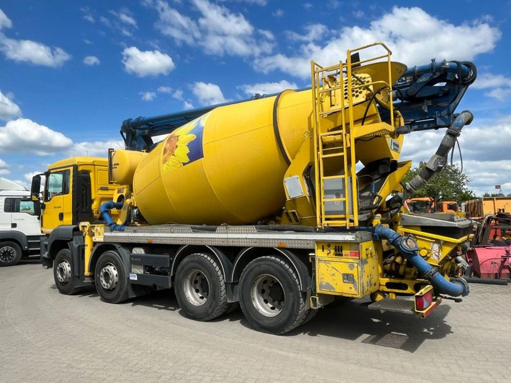 MAN TG-S 35.360 8x4 BB Pumi Pumi 24mKolbenpumpe deut - Concrete pump truck: picture 3 MAN TG-S 35.360 8x4 BB Pumi Pumi 24mKolbenpumpe deut - Concrete pump truck: picture 3