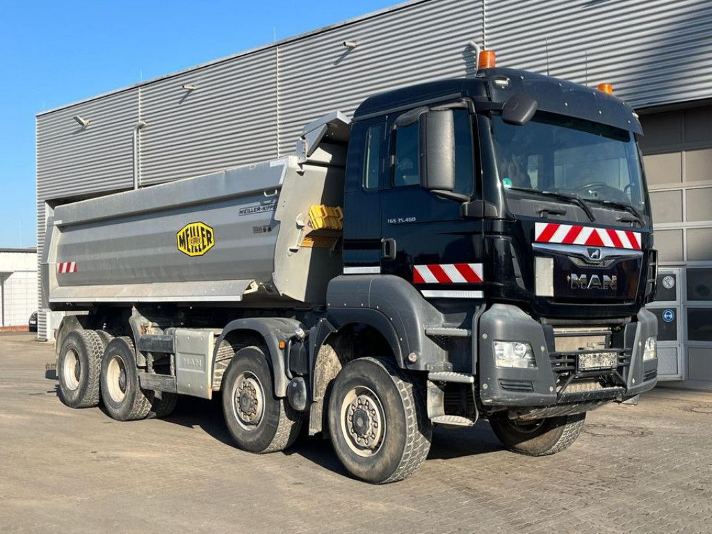 MAN TG-S 35.460 8x6 BB 4 Achs Muldenkipper Meiller 1 - Tipper: picture 2 MAN TG-S 35.460 8x6 BB 4 Achs Muldenkipper Meiller 1 - Tipper: picture 2