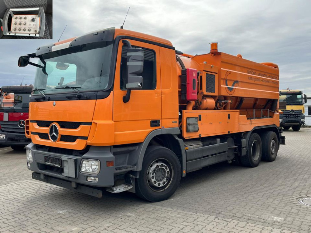 MERCEDES-BENZ Actros 2546 L 6x2 Saug + Spülwagen super Zustand ADR - Vacuum truck: picture 1 MERCEDES-BENZ Actros 2546 L 6x2 Saug + Spülwagen super Zustand ADR - Vacuum truck: picture 1