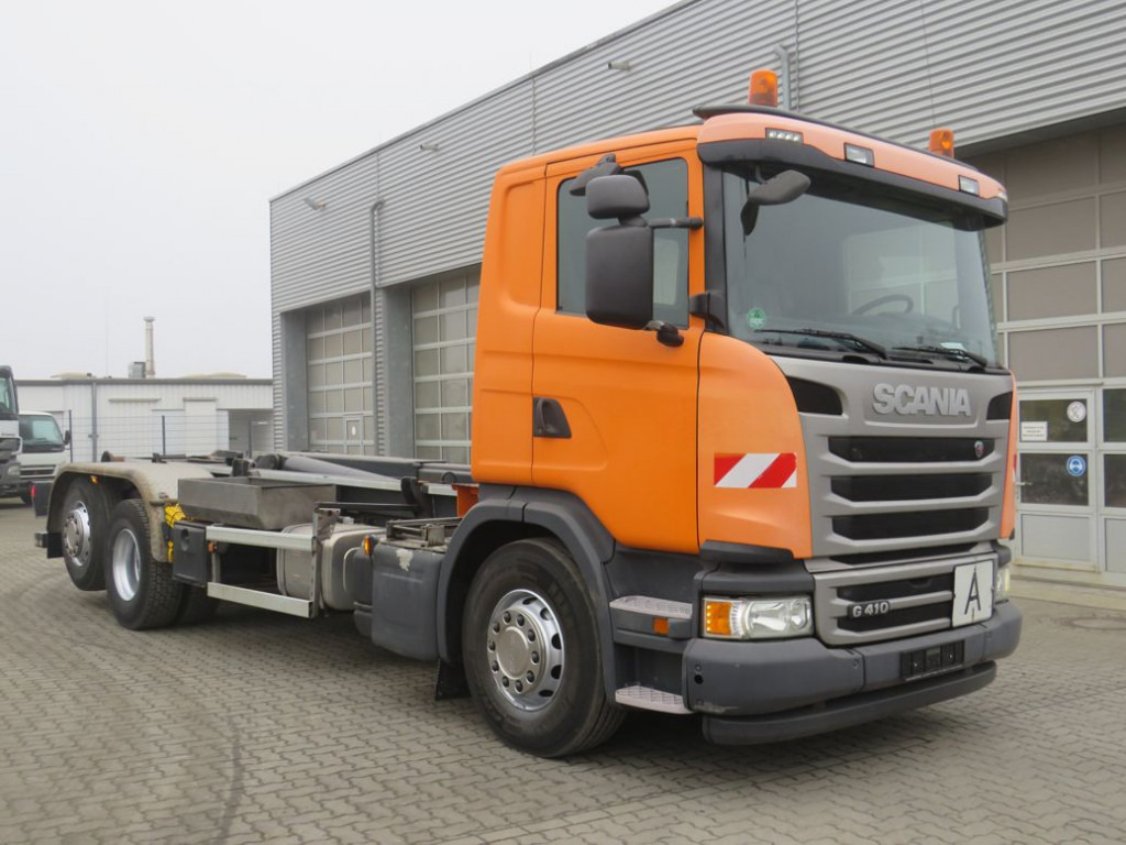Hook lift truck SCANIA (S) G 410 LB 6x2*4HNA Abrollkipper Lift+Lenkachse 289TKM: picture 7