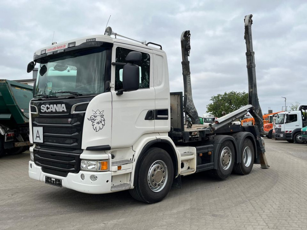 SCANIA (S) G 440 6x2 Absetzkipper Gergen+Funk - Skip loader truck: picture 1 SCANIA (S) G 440 6x2 Absetzkipper Gergen+Funk - Skip loader truck: picture 1