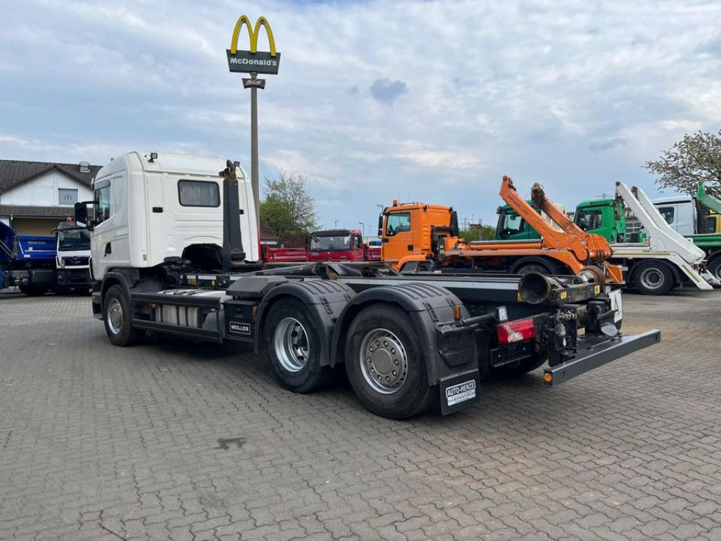 Scania G 420 LB6x2 Abrollkipper Meiller RK 20.70 Scania G 420 LB6x2 Abrollkipper Meiller RK 20.70 - Hook lift truck: picture 3 Scania G 420 LB6x2 Abrollkipper Meiller RK 20.70 Scania G 420 LB6x2 Abrollkipper Meiller RK 20.70 - Hook lift truck: picture 3