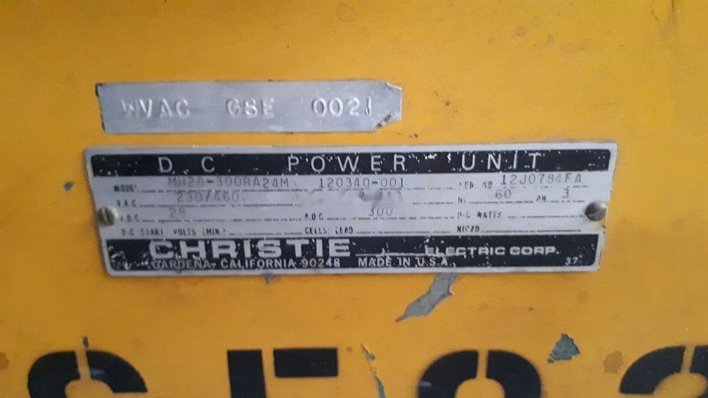 Ground power unit Christie DC-Power Unit MA28: picture 1