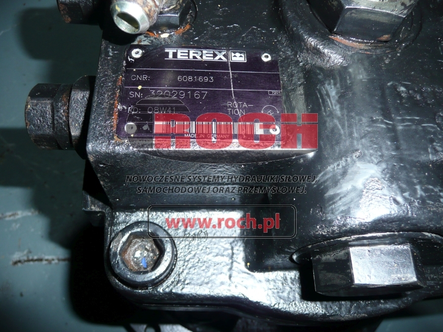 TEREX 6081693 - Hydraulic motor for Construction machinery: picture 2 TEREX 6081693 - Hydraulic motor for Construction machinery: picture 2