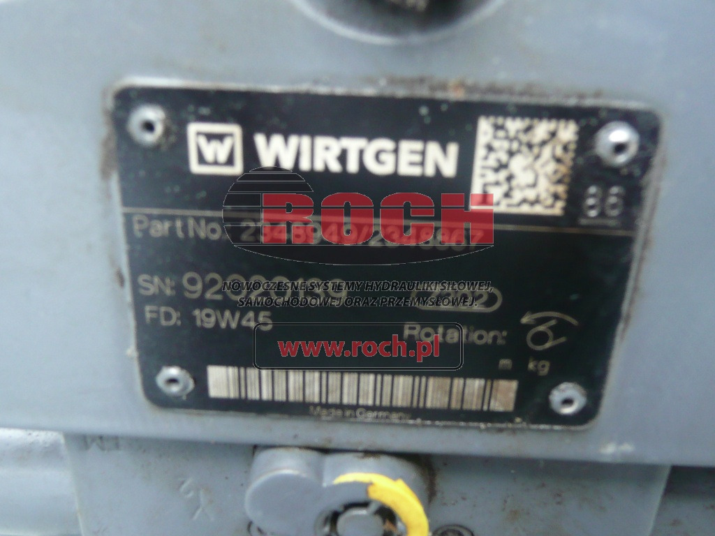 WIRTGEN 2348949 2348867 - Hydraulic pump: picture 1 WIRTGEN 2348949 2348867 - Hydraulic pump: picture 1
