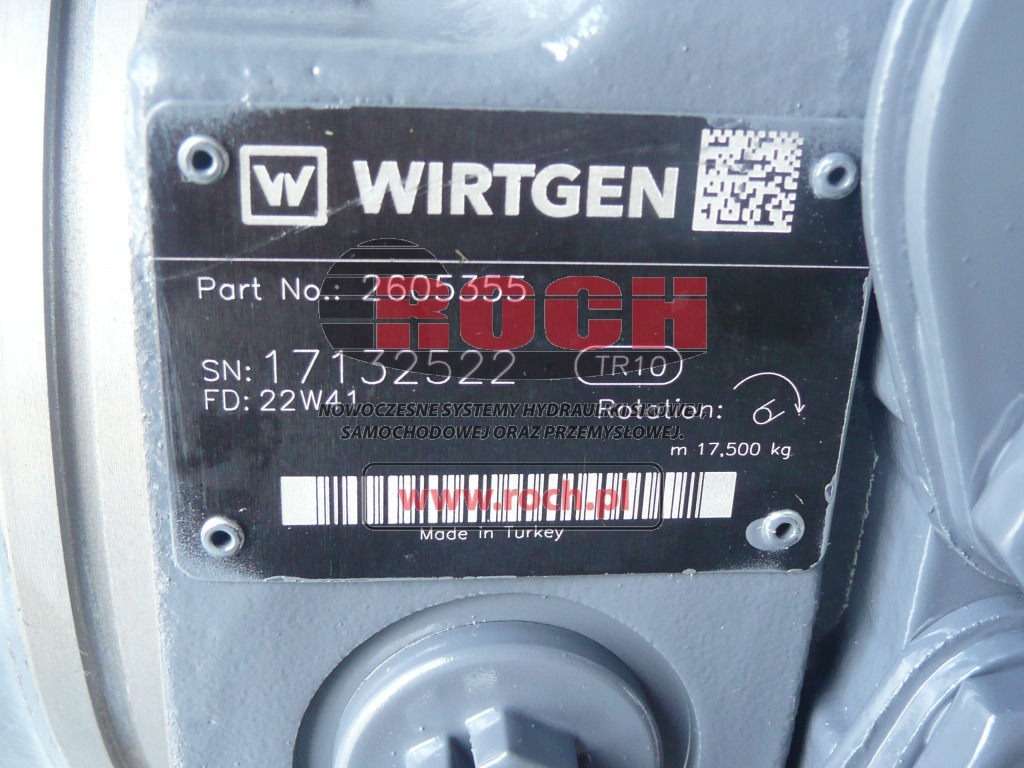 WIRTGEN 2605355 - Hydraulic pump: picture 2 WIRTGEN 2605355 - Hydraulic pump: picture 2