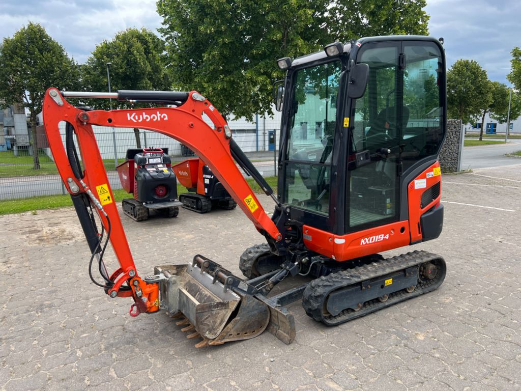 Kubota KX 019-4, Bj 22, 385 BH, Tilt MS01, TL, GL - Mini excavator: picture 1 Kubota KX 019-4, Bj 22, 385 BH, Tilt MS01, TL, GL - Mini excavator: picture 1