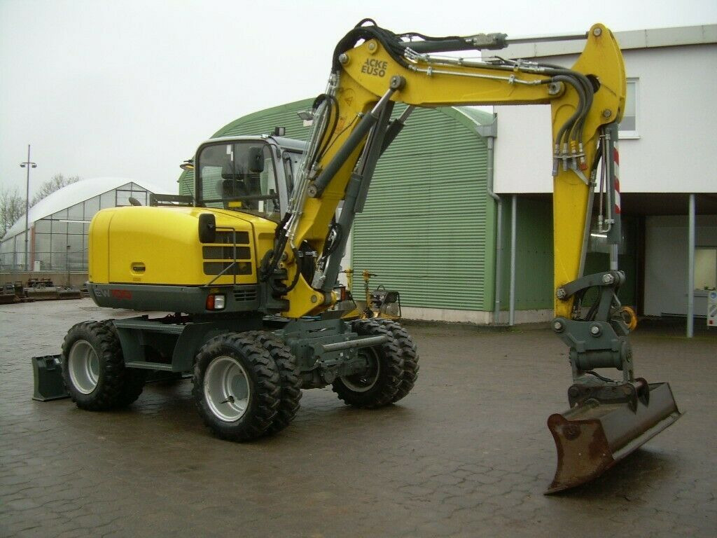 Wacker EW 100, Bj 20, 1750 BH, VA, Powertilt HS08, GL - Wheel excavator: picture 4 Wacker EW 100, Bj 20, 1750 BH, VA, Powertilt HS08, GL - Wheel excavator: picture 4