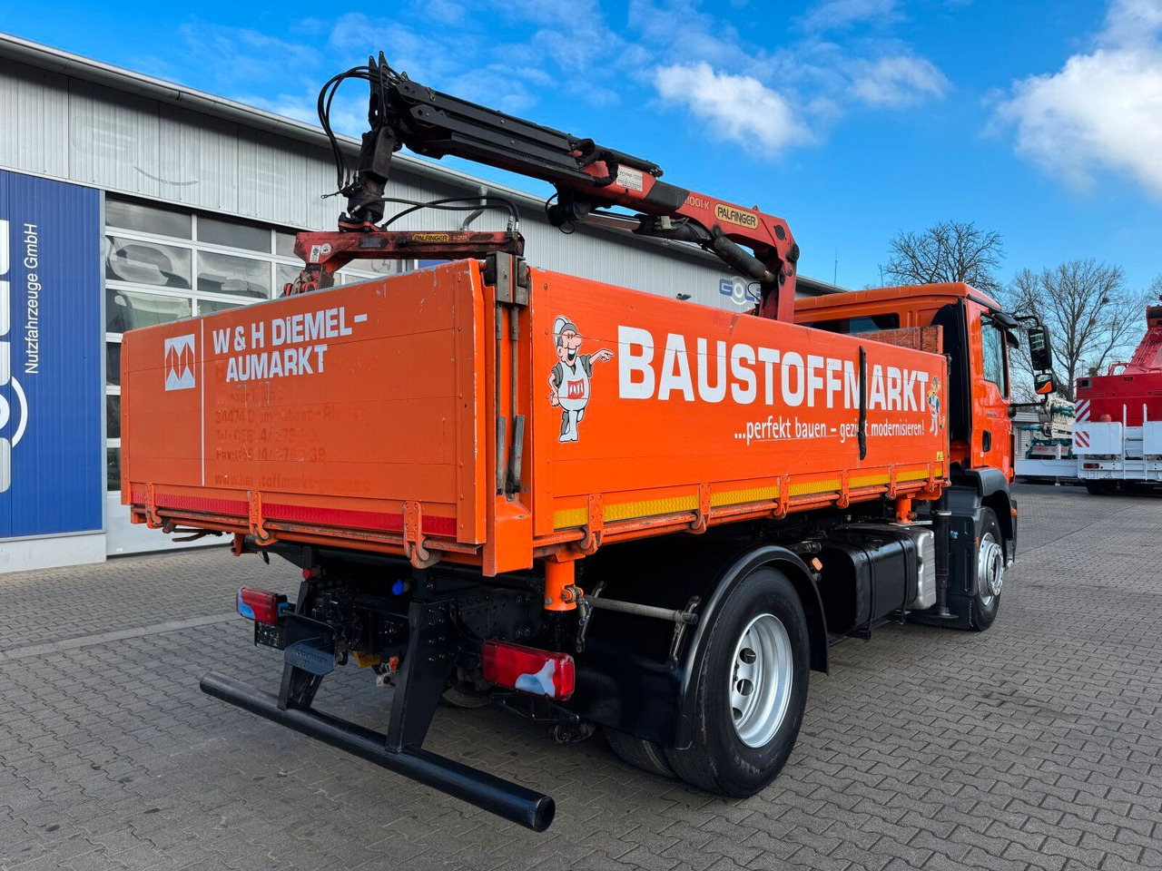 MAN TGM 18.340 4x2 Euro 6 Kipper Kran PK11001.K - Tipper, Crane truck: picture 4 MAN TGM 18.340 4x2 Euro 6 Kipper Kran PK11001.K - Tipper, Crane truck: picture 4