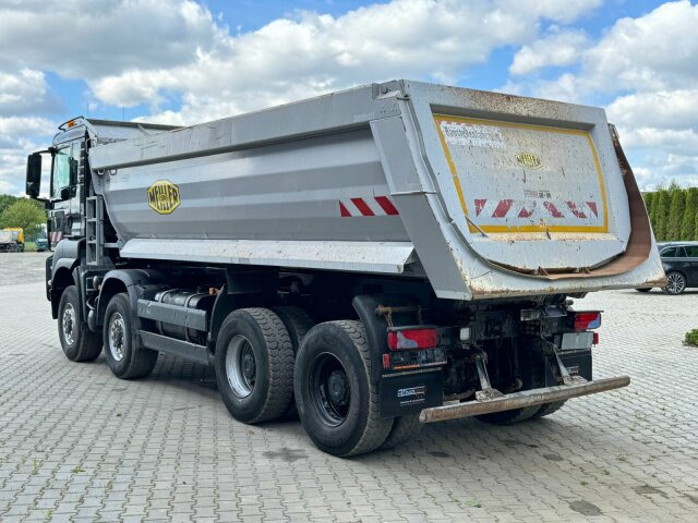 MAN TGS 35.460 8x6 BB Muldenkipper Meiller - Tipper: picture 3 MAN TGS 35.460 8x6 BB Muldenkipper Meiller - Tipper: picture 3