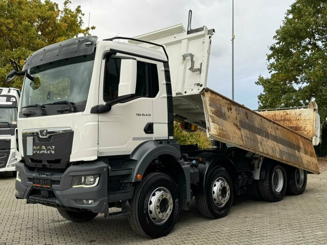 MAN TGS 35.470 8x4 BB Euro6 Meiller Kipper Bordmatik - Tipper: picture 4 MAN TGS 35.470 8x4 BB Euro6 Meiller Kipper Bordmatik - Tipper: picture 4