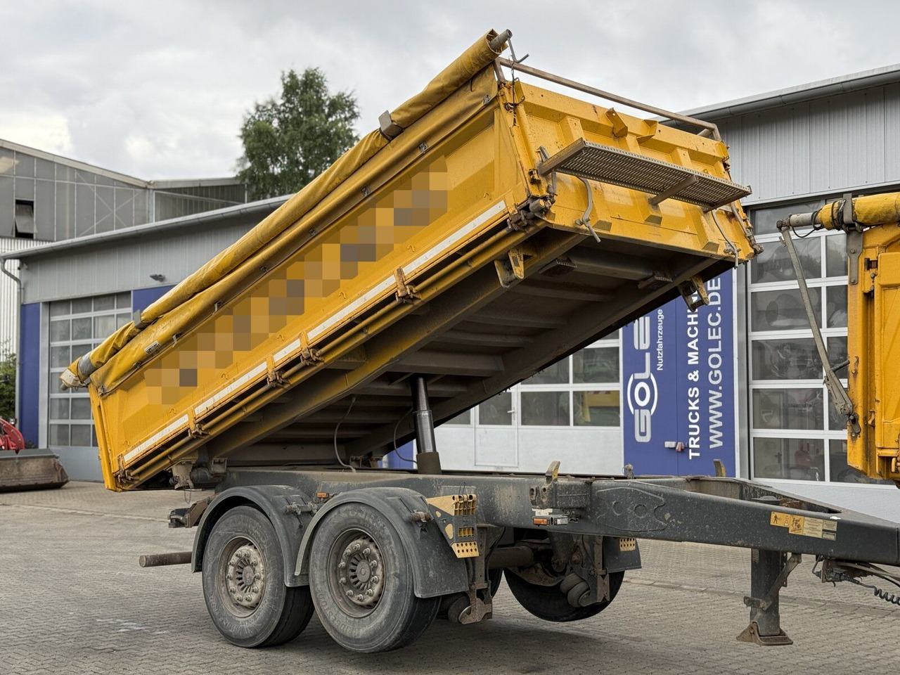 Tipper trailer Meiller Anhänger TANDEM Dreiseitenkipper Liftachse: picture 7