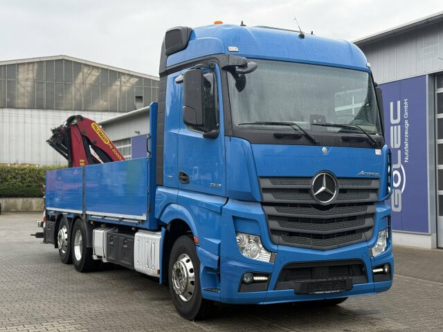 Mercedes-Benz ACTROS 2545 6x2 Pritsche Kran Palfinger PK20001K - Crane truck: picture 1 Mercedes-Benz ACTROS 2545 6x2 Pritsche Kran Palfinger PK20001K - Crane truck: picture 1