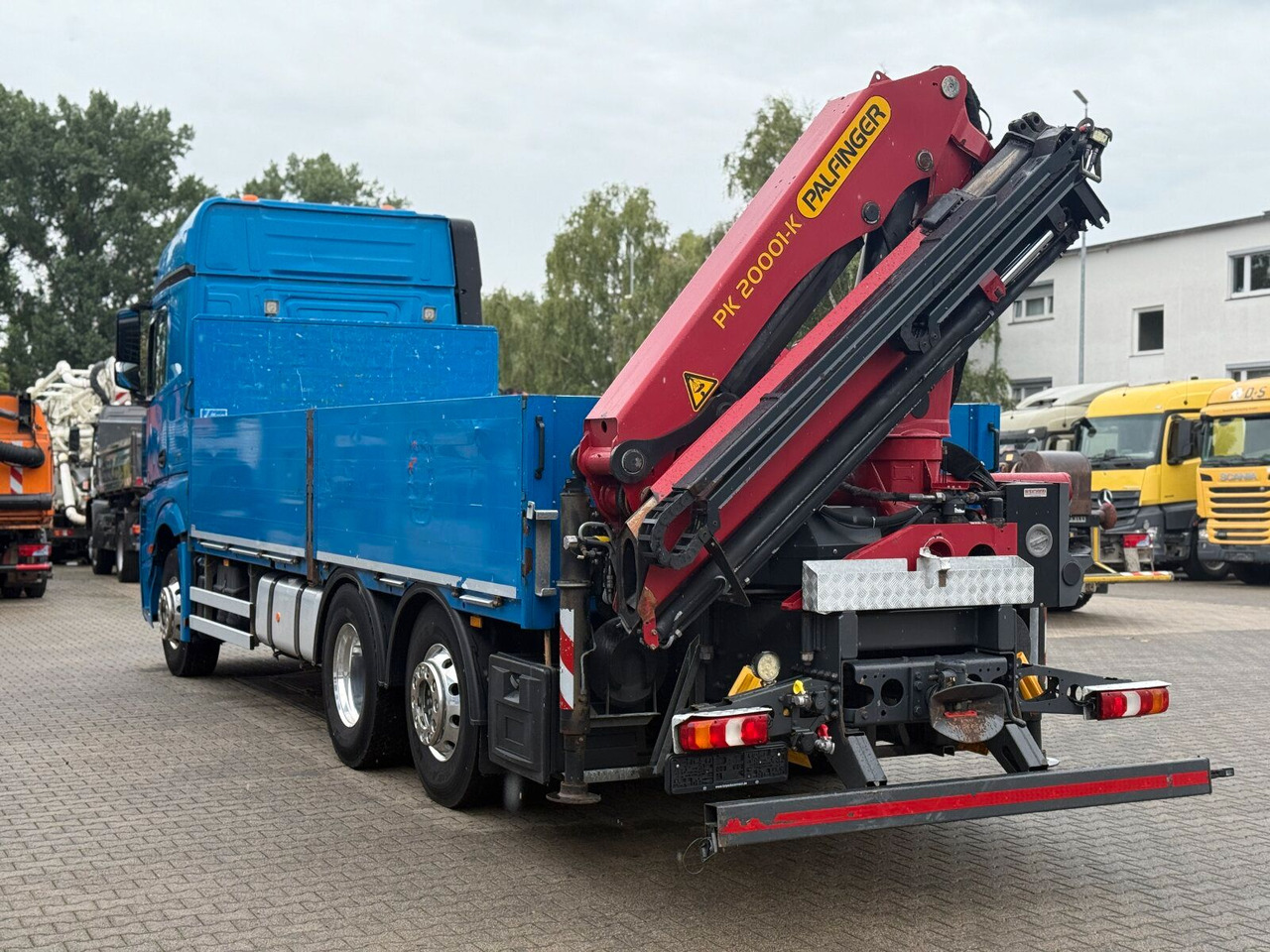 Mercedes-Benz ACTROS 2545 6x2 Pritsche Kran Palfinger PK20001K - Dropside/ Flatbed truck, Crane truck: picture 5 Mercedes-Benz ACTROS 2545 6x2 Pritsche Kran Palfinger PK20001K - Dropside/ Flatbed truck, Crane truck: picture 5