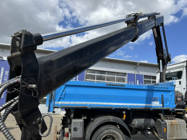 Mercedes-Benz AROCS 1846 4x4 Kipper Kran HIAB 108 Greifer - Tipper, Crane truck: picture 4 Mercedes-Benz AROCS 1846 4x4 Kipper Kran HIAB 108 Greifer - Tipper, Crane truck: picture 4