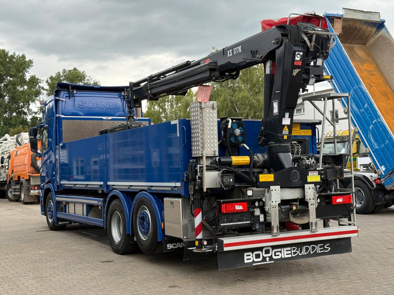 Scania R500 6x2 Pritsche mit Kran HIAB 177K PRO - Crane truck: picture 5 Scania R500 6x2 Pritsche mit Kran HIAB 177K PRO - Crane truck: picture 5