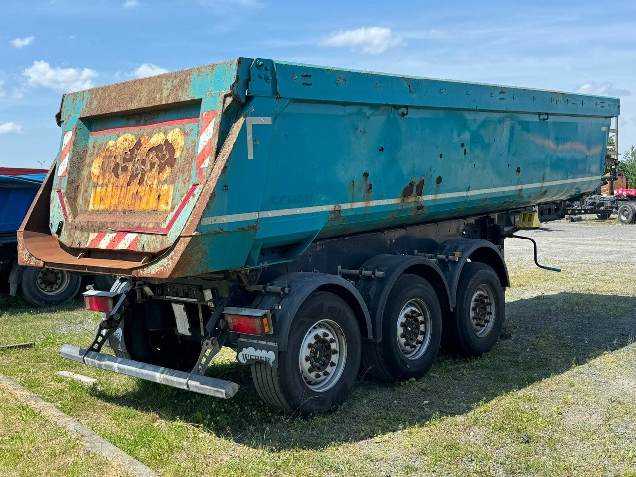 Schmitz Cargobull SKI 24 SL7.2 Kippauflieger 3 Achse - Tipper semi-trailer: picture 4 Schmitz Cargobull SKI 24 SL7.2 Kippauflieger 3 Achse - Tipper semi-trailer: picture 4