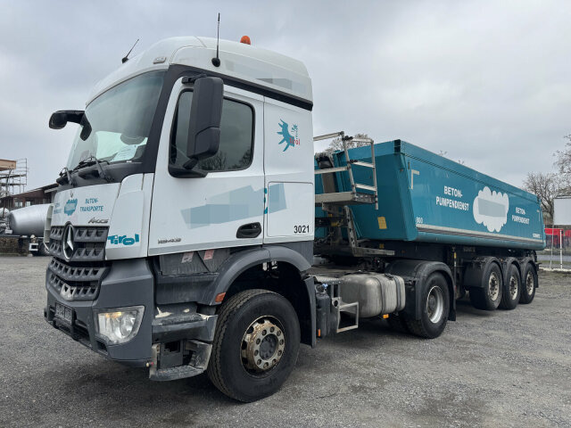 Tractor unit Mercedes-Benz Arocs 1843 4x2 SZM Euro 6 Kipphydraulik: picture 8