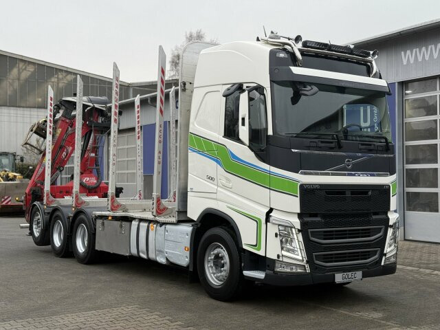 Volvo FH 510 8x4 Holztransporter Kran PENZ *Anhänger - Log truck, Crane truck: picture 1 Volvo FH 510 8x4 Holztransporter Kran PENZ *Anhänger - Log truck, Crane truck: picture 1