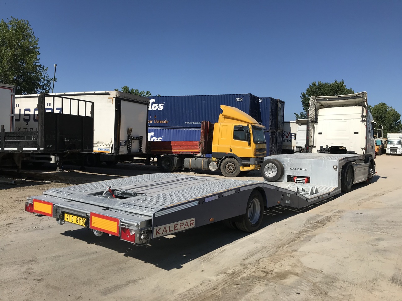 New Low loader semi-trailer KALEPAR LKW/TRUCK TRANSPORTER: picture 9 New Low loader semi-trailer KALEPAR LKW/TRUCK TRANSPORTER: picture 9