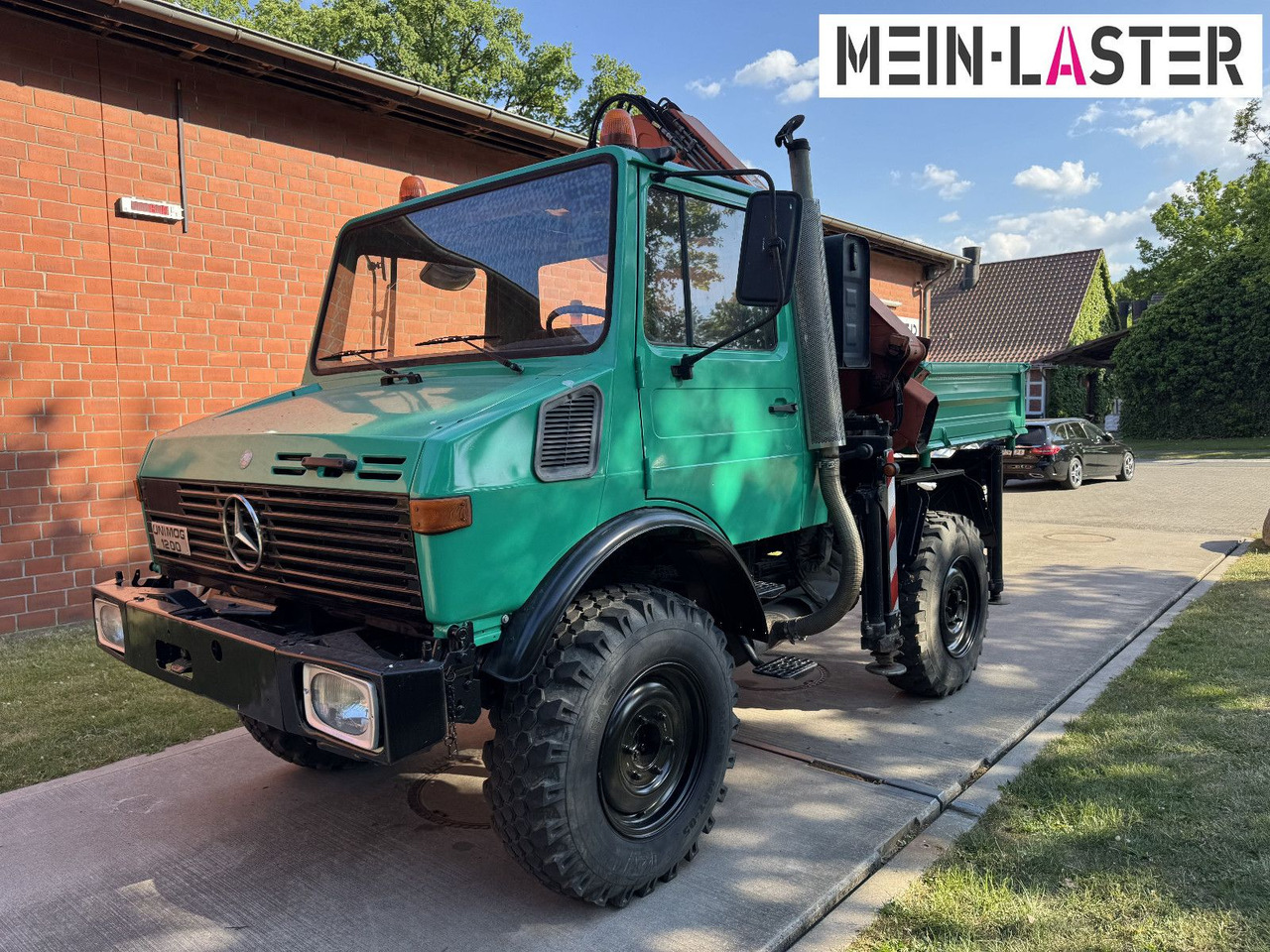 Unimog U 1200 Atlas 75.2 Kran 14 m Funk FB *1. Hand - Crane truck: picture 3 Unimog U 1200 Atlas 75.2 Kran 14 m Funk FB *1. Hand - Crane truck: picture 3