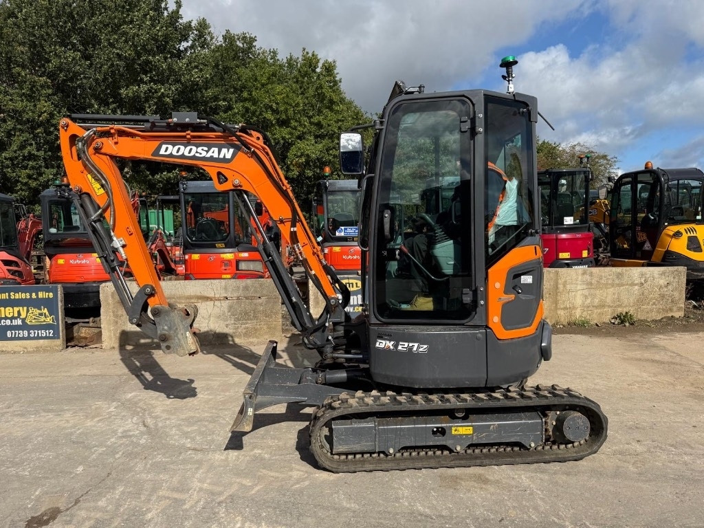 Doosan DX27Z-7 - Mini excavator: picture 5 Doosan DX27Z-7 - Mini excavator: picture 5
