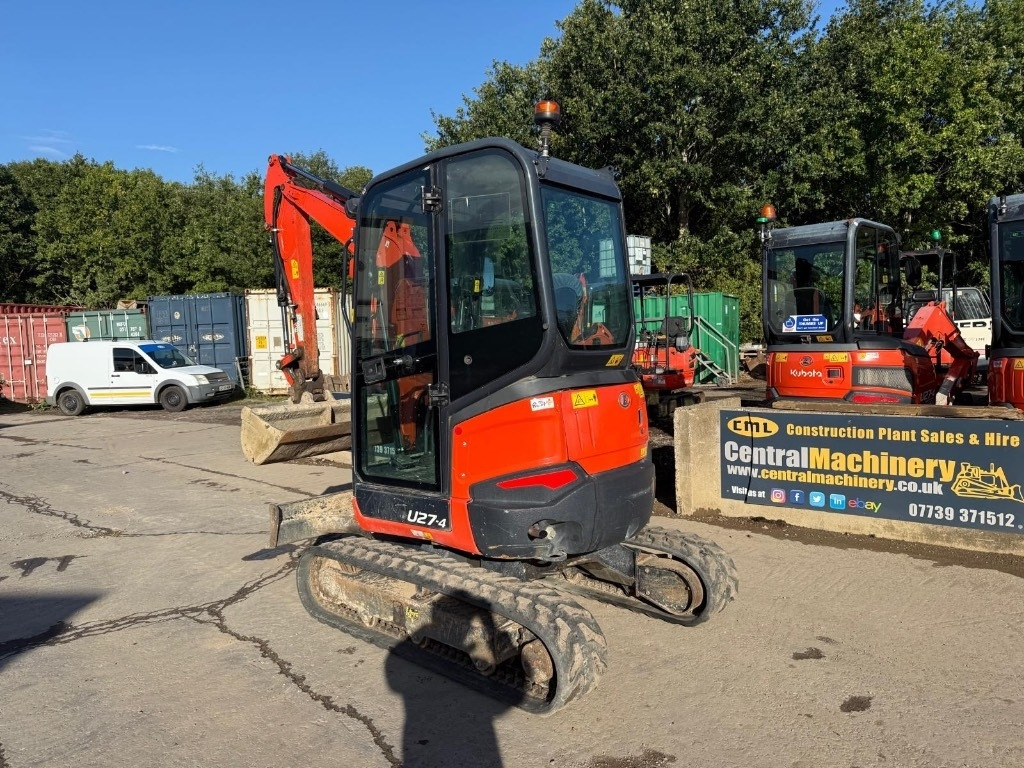 Kubota U 27-4 - Mini excavator: picture 5 Kubota U 27-4 - Mini excavator: picture 5