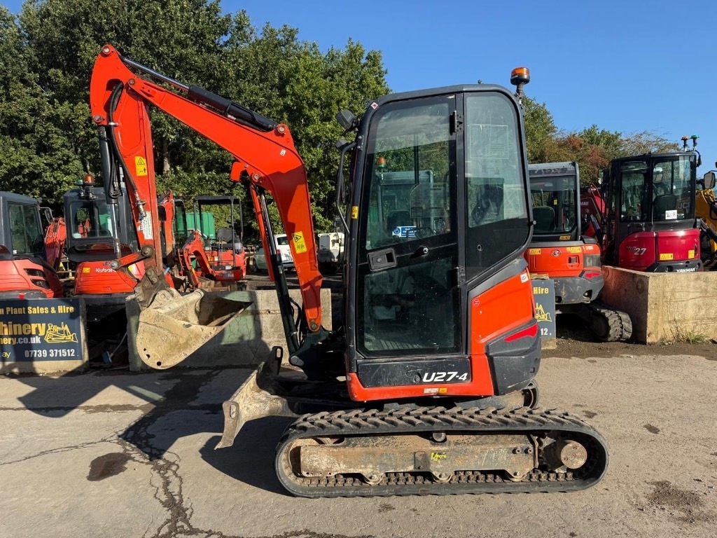 Mini excavator Kubota U 27-4: picture 6